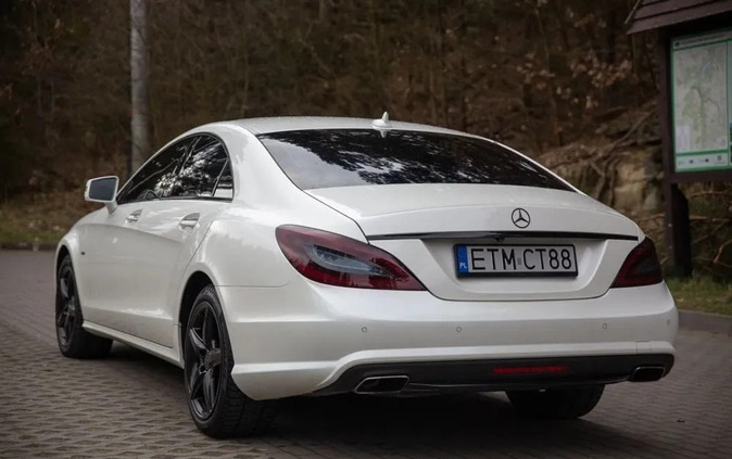 Mercedes-Benz CLS cena 89900 przebieg: 181000, rok produkcji 2012 z Międzylesie małe 352